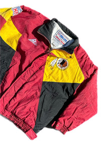 Vintage NFL Washington Redskins Men Starter Apex Pro Line Puffer Jacket Full Zip