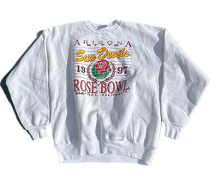 Vintage 1997 ARIZONA STATE SUN DEVILS Football ROSE BOWL Sweatshirt XL Crewneck