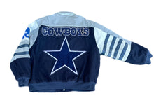 Load image into Gallery viewer, Vintage Jeff Hamilton NFL Dallas Cowboys Jacket Mens XXL Leather Wool Varsity