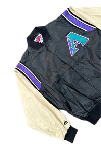 Vintage Majestic Arizona Diamondbacks 90’s Bomber XL Jacket