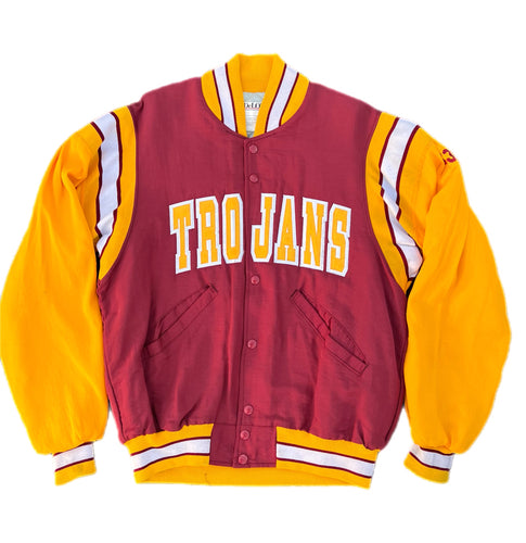 Vintage USC Trojans Delong Jacket Size Men Small S