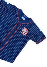 Load image into Gallery viewer, Vintage 90s Detroit Tigers Starter Baseball Pinstripe Jersey Size Large L