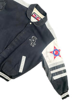 Load image into Gallery viewer, Vintage Chicago White Sox Jeff Hamilton Jacket Leather Coat MLB 90s Large