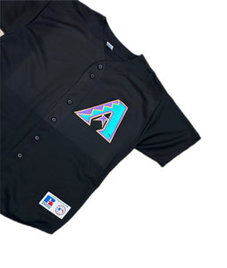 Arizona Diamondbacks Russell USA Authentic Vintage Baseball Jersey 90s XL Black