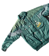 Load image into Gallery viewer, NFL Green Bay Packers Logo Athletic Pro Line Puffer Coat Jacket Men’s M Medium