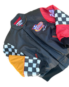 Jeff Gordon #24 Black Leather Jacket Large (XL) Chase Authentics Fritos Nascar