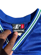 Load image into Gallery viewer, Rare Throwback Seattle Seahawks Starter Brand Jersey #84 Galloway Size L 1995