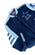 Load image into Gallery viewer, Vintage Jeff Hamilton NFL Dallas Cowboys Jacket Mens XXL Leather Wool Varsity