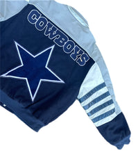 Load image into Gallery viewer, Vintage Jeff Hamilton NFL Dallas Cowboys Jacket Mens XXL Leather Wool Varsity