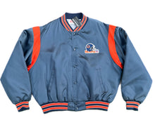 Load image into Gallery viewer, Vintage Chicago Bears NFL Football Satin Nylon Bomber Button Up Jacket XXL NWOT