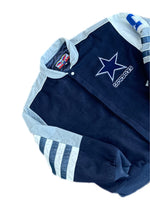 Load image into Gallery viewer, Vintage Jeff Hamilton NFL Dallas Cowboys Jacket Mens XXL Leather Wool Varsity