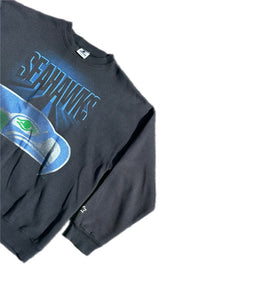 Seattle Seahawks Sweatshirt Men XL Vintage 90s NFL Football Pullover Sweater