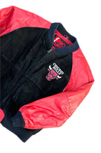 Load image into Gallery viewer, Vintage Pro Player NBA 90’s Chicago Bulls Leather Mens Large L