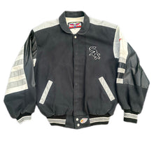 Load image into Gallery viewer, Vintage Chicago White Sox Jeff Hamilton Jacket Leather Coat MLB 90s Large