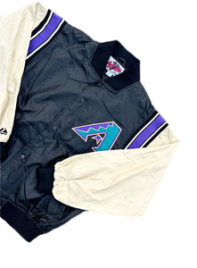 Vintage Majestic Arizona Diamondbacks 90’s Bomber XL Jacket