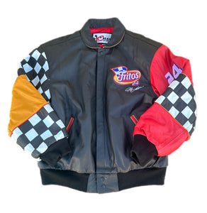 Jeff Gordon #24 Black Leather Jacket Large (XL) Chase Authentics Fritos Nascar