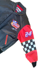 Load image into Gallery viewer, Jeff Gordon #24 Black Leather Jacket Large (XL) Chase Authentics Fritos Nascar