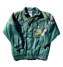 Load image into Gallery viewer, NFL Green Bay Packers Logo Athletic Pro Line Puffer Coat Jacket Men’s M Medium