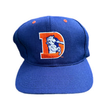 Load image into Gallery viewer, Vtg Denver Broncos Hat Wool Blend New Era Pro Snapback Embroidered Clean 80s 90s