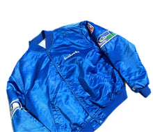 Load image into Gallery viewer, Vintage Starter Seattle Seahawks NFL Satin Bomber Jacket 90s Made In USA Sz XL