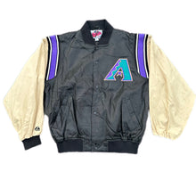 Load image into Gallery viewer, Vintage Majestic Arizona Diamondbacks 90’s Bomber XL Jacket