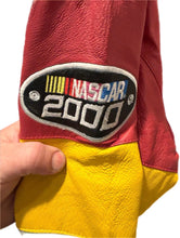 Load image into Gallery viewer, NASCAR Jacket XXL Vintage Jeff Hamilton DuPont Leather Coat 2XL