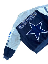 Load image into Gallery viewer, Vintage Jeff Hamilton NFL Dallas Cowboys Jacket Mens XXL Leather Wool Varsity