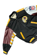 Load image into Gallery viewer, Washington Redskins Jacket Men M Medium NFL Jeff Hamilton Leather Vintage 90s