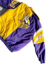 Load image into Gallery viewer, NFL Minnesota Vikings Starter Full Zip Puffer Jacket Coat Size Large L