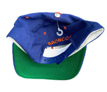 Load image into Gallery viewer, Vtg Denver Broncos Hat Wool Blend New Era Pro Snapback Embroidered Clean 80s 90s