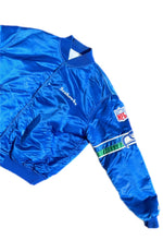 Load image into Gallery viewer, Vintage Starter Seattle Seahawks NFL Satin Bomber Jacket 90s Made In USA Sz XL