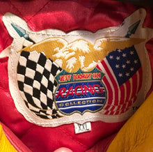 Load image into Gallery viewer, NASCAR Jacket XXL Vintage Jeff Hamilton DuPont Leather Coat 2XL