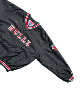 Vintage Reebok Pro Line Authentic NBA Chicago Bulls Pullover Jacket Windbreaker XL