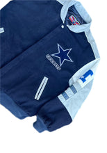 Load image into Gallery viewer, Vintage Jeff Hamilton NFL Dallas Cowboys Jacket Mens XXL Leather Wool Varsity