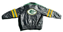 Load image into Gallery viewer, Green Bay Packers Leather Starter Jacket XL Jordan Love Team Excellent Condition