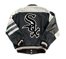 Load image into Gallery viewer, Vintage Chicago White Sox Jeff Hamilton Jacket Leather Coat MLB 90s Large