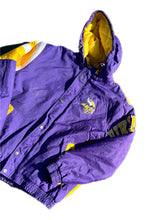 Load image into Gallery viewer, NFL Minnesota Vikings Starter Full Zip Puffer Jacket Coat Size Large L