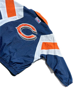 Vintage Reebok Pro Line Authentic NFL Chicago Bears Jacket Windbreaker M