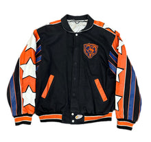 Load image into Gallery viewer, Vintage 90s NFL Jeff Hamilton Chicago Bears Football Jacket Sz L  -USA Made