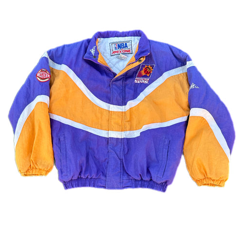 Vintage Apex NBA Phoenix Suns Puffer Jacket Size S SMALL