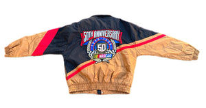 Vintage 1998 Chase Authentics Nascar 50th Anniversary Men's Nylon XL Jacket