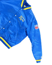 Load image into Gallery viewer, Vintage Starter LA Los Angeles Rams 80’s Satin Jacket Large L