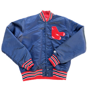 Vintage 80's Starter Boston Red Sox MLB Satin Jacket Men’s M USA Great Shape