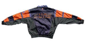 Vintage 90’s NBA Pro Player Phoenix Suns Jacket Mesh Nylon Sz Large L
