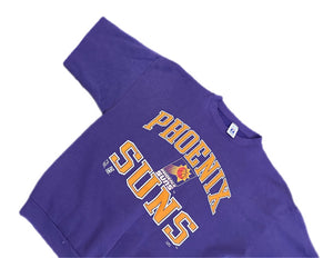 Vintage Phoenix Suns Sweatshirt Mens 2XL Purple Orange 90s NBA Basketball Logo 7