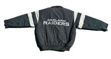 Load image into Gallery viewer, Vintage Oakland Los Angeles Raiders Logo 7 Puffer Jacket Coat Xlarge XL