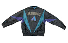 Load image into Gallery viewer, Arizona Diamondbacks Vintage 90s Bomber Full Pro Player Leather Jacket