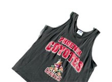 Load image into Gallery viewer, VTG 90s NHL Hockey Phoenix Coyotes Big Logo Graphic Tank Top Men’s Large BLACK