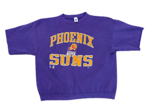 Vintage Phoenix Suns Sweatshirt Mens 2XL Purple Orange 90s NBA Basketball Logo 7