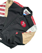 Load image into Gallery viewer, Vintage San Francisco 49ers Official NFL Jeff Hamilton Leather Wool Jacket XL